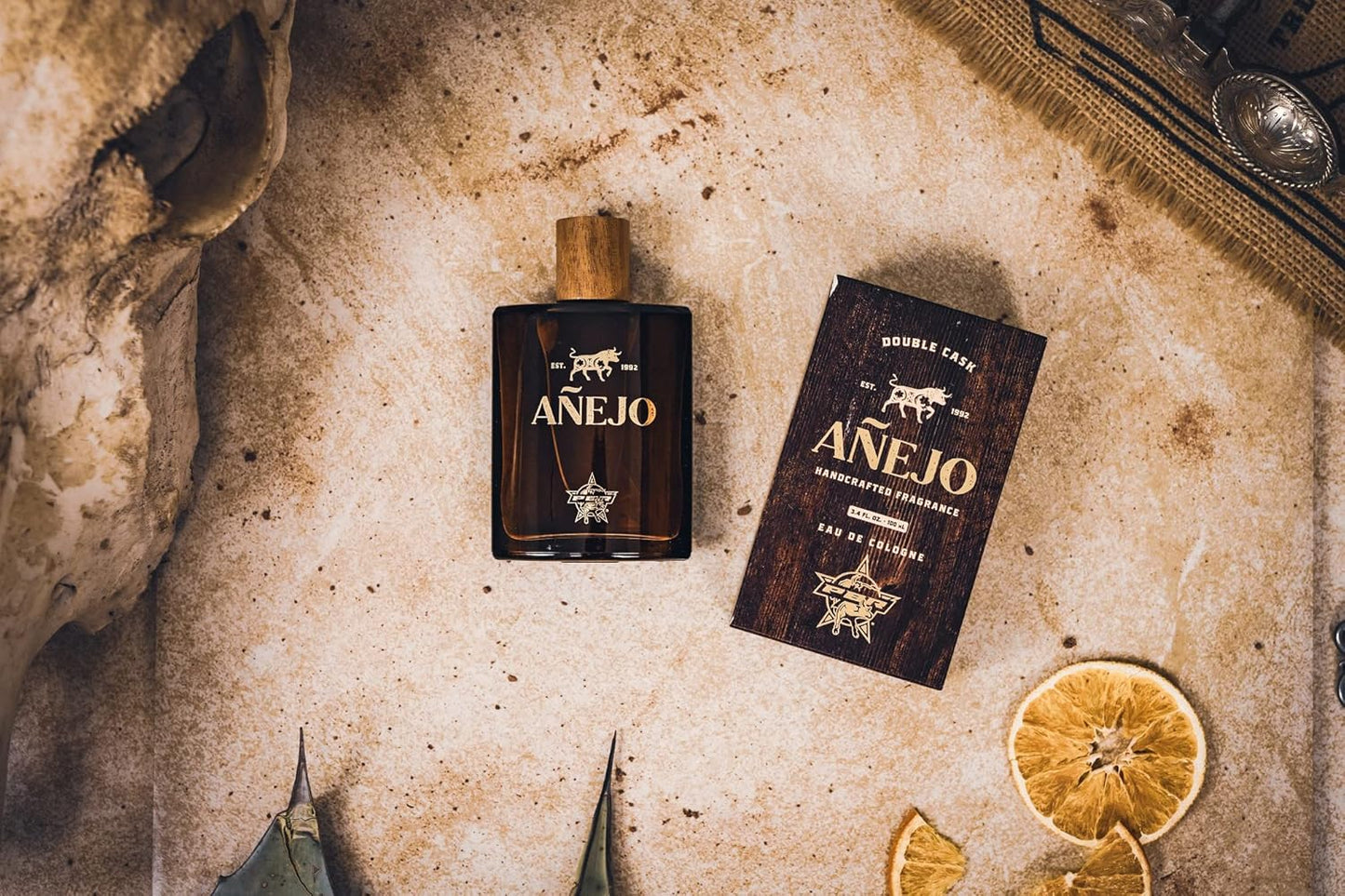 Tru Fragrance Beauty Western PBR Anejo Men's Cologne, 3.4 fl oz (100 ml) - Bright & Warm