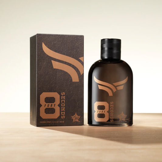 Tru Western PBR 8 Seconds Fury Men's Cologne, 3.4 fl oz (100 ml) - Warm, Intense, Vibrant