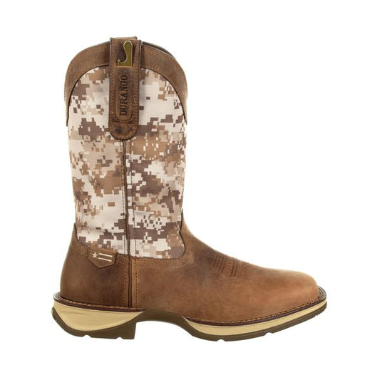 Rebel™ by Durango® Desert Camo Pull-on Western Boot - DDB0166