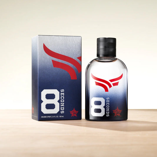 Tru Western PBR 8 Seconds Men's Cologne, 3.4 fl oz (100 ml) - Bold, Fresh, Magnetic