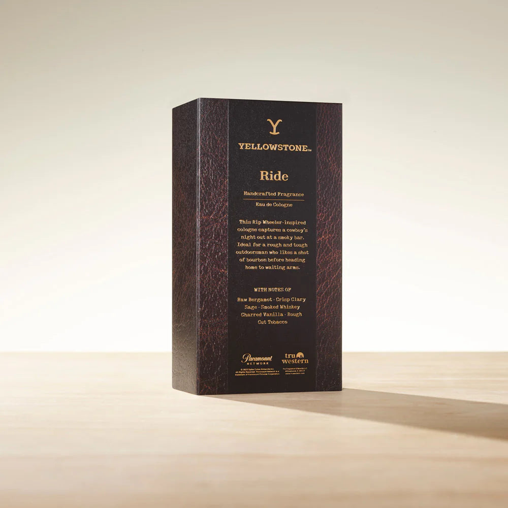 Tru Fragrance Beauty Yellowstone Ride Men's Cologne, 3.4 fl oz (100 ml) - Vibrant, Smokey, Rugged